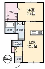 グリシーナの間取り画像
