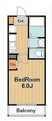 メルディア淵野辺Ⅱの間取り画像