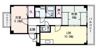 ジュネス朝日丘の間取り画像