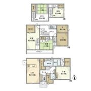 黒笹いずみ3丁目戸建の間取り画像