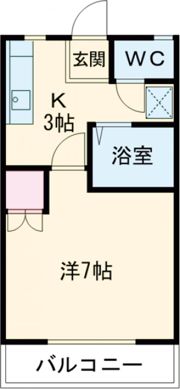 グランデージュFUJI Bの間取り画像