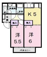 ピーコック・ブルーの間取り画像