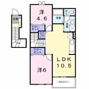 エスポワ－ルの間取り画像