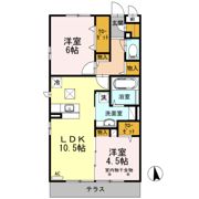 レイストリーフの間取り画像