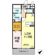 リヴィエール中央の間取り画像