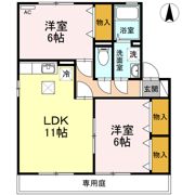 セジュール サライ C棟の間取り画像