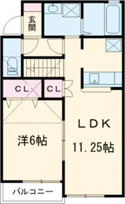 カサグランデ壱番館の間取り画像