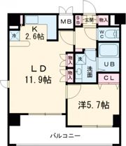 プレサンス神戸みなと元町の間取り画像