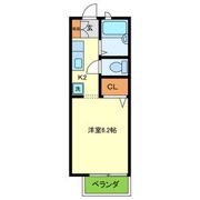 MINORUハイツの間取り画像