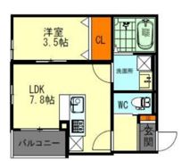 プルミエール山之手の間取り画像
