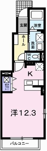 サンリット・ヴィラ神屋の間取り画像