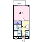 エスボワール新迫の間取り画像