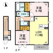 ジョイカーサ Aの間取り画像