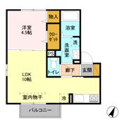 こもれびの間取り画像