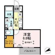 D-room surfside k2の間取り画像