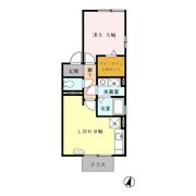 セジュール里の間取り画像