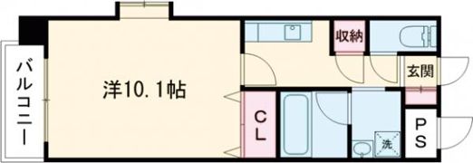 オレンジウッド坪井の間取り画像