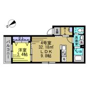 Glam南流山の間取り画像