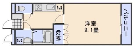 サニースペース観音台の間取り画像