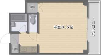 パティオス新町の間取り画像