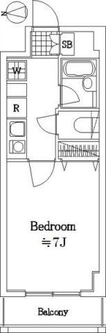 サンテミリオン八王子中町の間取り画像