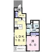 ニコ ヴィラージュAの間取り画像