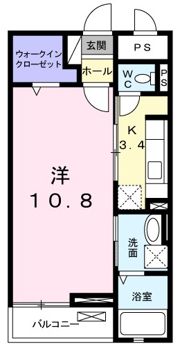 ジェルメの間取り画像