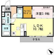 D-room博多駅南の間取り画像