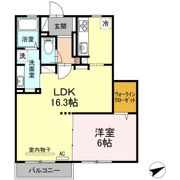 フェリスウェーブの間取り画像