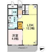 フジパレス皆生の間取り画像