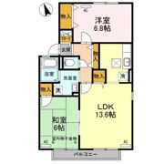 ヴィラ・アネシス E棟の間取り画像