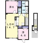 ブラン・プレジールの間取り画像