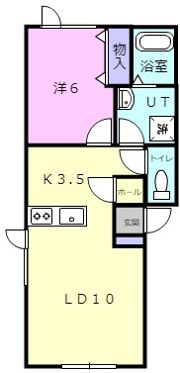 ニューベルゲンの間取り画像