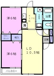 ガーデンパレスの間取り画像