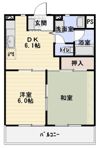 リヴィエールⅡの間取り画像