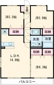フォルテの間取り画像