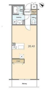 BLESS北新宿の間取り画像