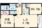 ガーデン南平岸の間取り画像