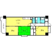 マンションモントレーの間取り画像