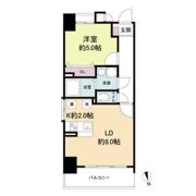 イクスコート大津駅前の間取り画像