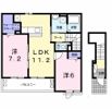 ヴァイオレットAの間取り画像
