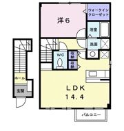 シャン・ミリューⅢの間取り画像