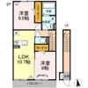 D-ROOM玉幡の間取り画像