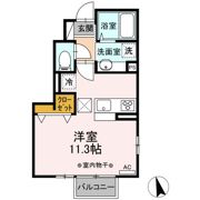 Bleston Courtの間取り画像