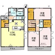 ワンダフルライフ箕面の間取り画像