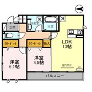 ドエル エミネンスの間取り画像