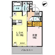 アップフィールドの間取り画像