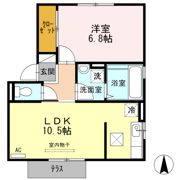 ペルル黒崎の間取り画像