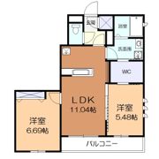 Oscar BPの間取り画像