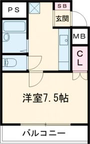ルークレジデンス姫路Ⅲの間取り画像